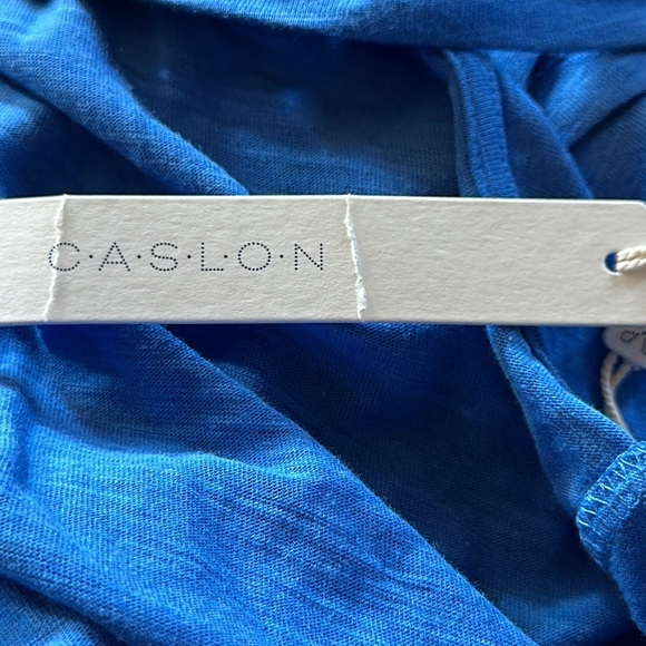 Caslon‎ Tie Front Button Up Tank Top Cami Cotton Modal NWT XL CN468385MI - Picture 9 of 10